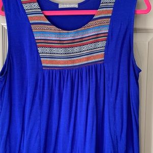Blue Loveappella XL tank